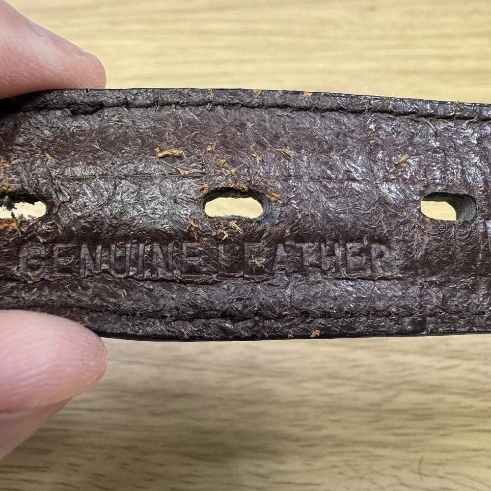 Duck Head Golf Belt Men's Size 34 / 35 Leather Canvas Hunting Outdoors Casual